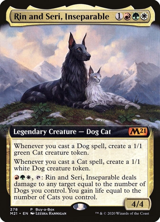 Image for Rin and Seri, Inseparable (278) (Buy-A-Box Promos) - Magic: The Gathering