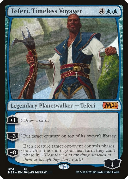 Image for Teferi, Timeless Voyager (324) (Core Set 2021) - Magic: The Gathering