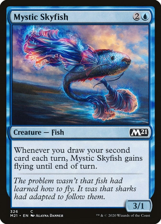 Image for Mystic Skyfish (326) (Core Set 2021) - Magic: The Gathering