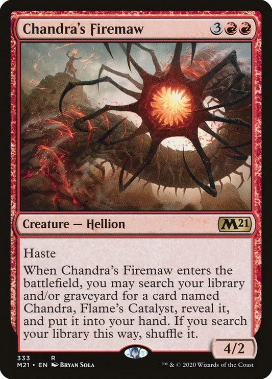 Image for Chandra's Firemaw (333) (Core Set 2021) - Magic: The Gathering