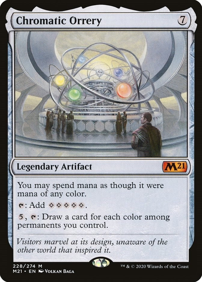 Image for Chromatic Orrery (228) (Core Set 2021) - Magic: The Gathering