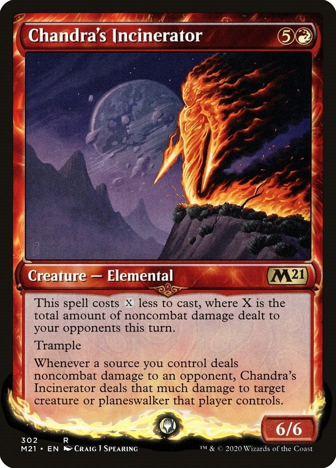 Image for Chandra's Incinerator (Showcase) (302) (Core Set 2021) - Magic: The Gathering