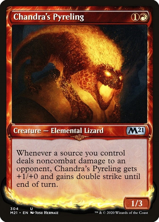 Image for Chandra's Pyreling (Showcase) (304) (Core Set 2021) - Magic: The Gathering