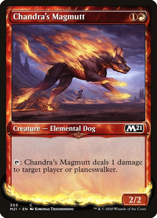 Image for Chandra's Magmutt (Showcase) (303) (Core Set 2021) - Magic: The Gathering