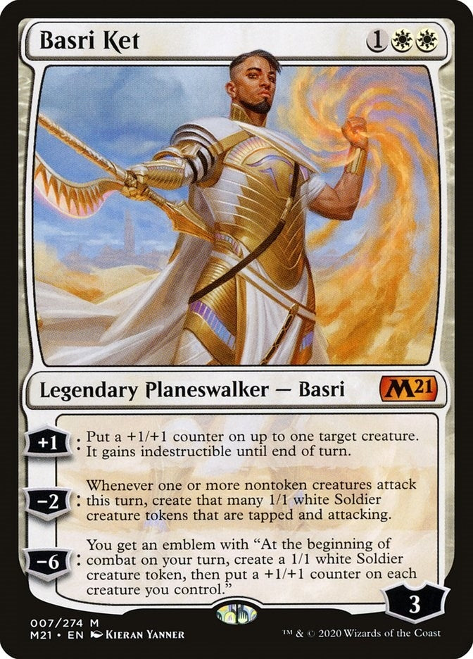 Image for Basri Ket (7) (Core Set 2021) - Magic: The Gathering