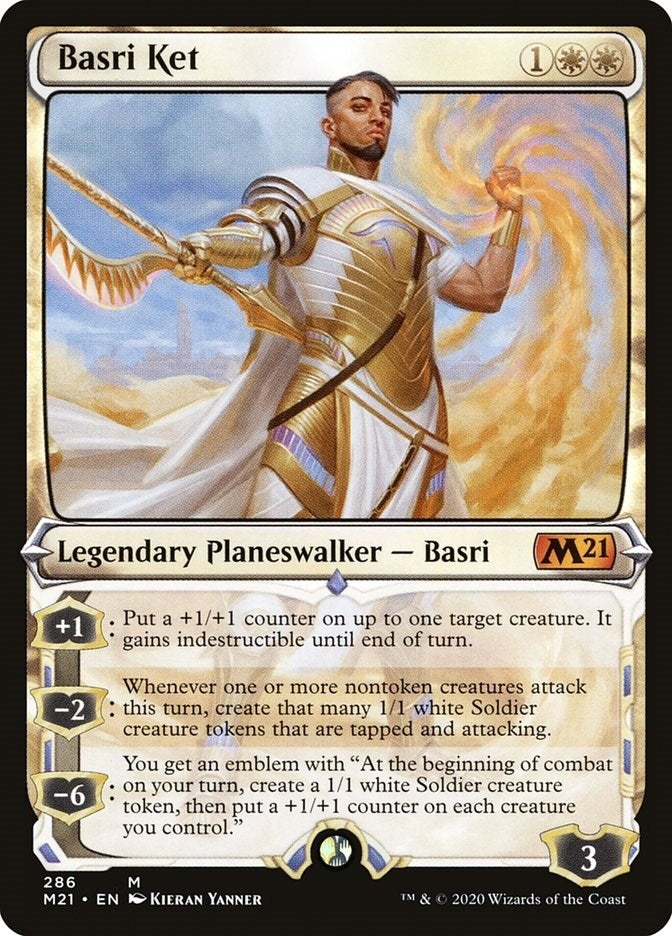 Image for Basri Ket (Showcase) (286) (Core Set 2021) - Magic: The Gathering