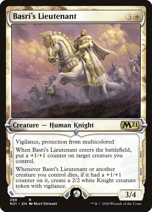 Image for Basri's Lieutenant (Showcase) (288) (Core Set 2021) - Magic: The Gathering