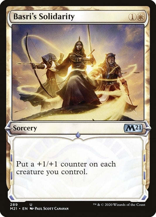 Image for Basri's Solidarity (Showcase) (289) (Core Set 2021) - Magic: The Gathering