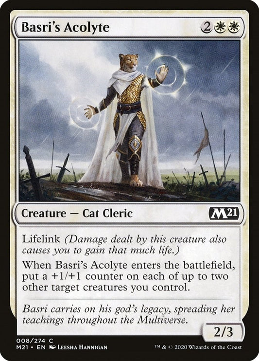 Image for Basri's Acolyte (8) (Core Set 2021) - Magic: The Gathering