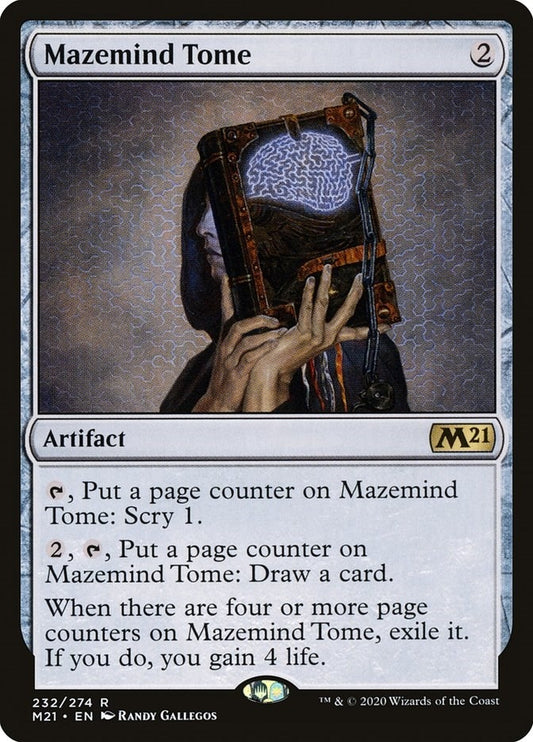 Image for Mazemind Tome (232) (Core Set 2021) - Magic: The Gathering
