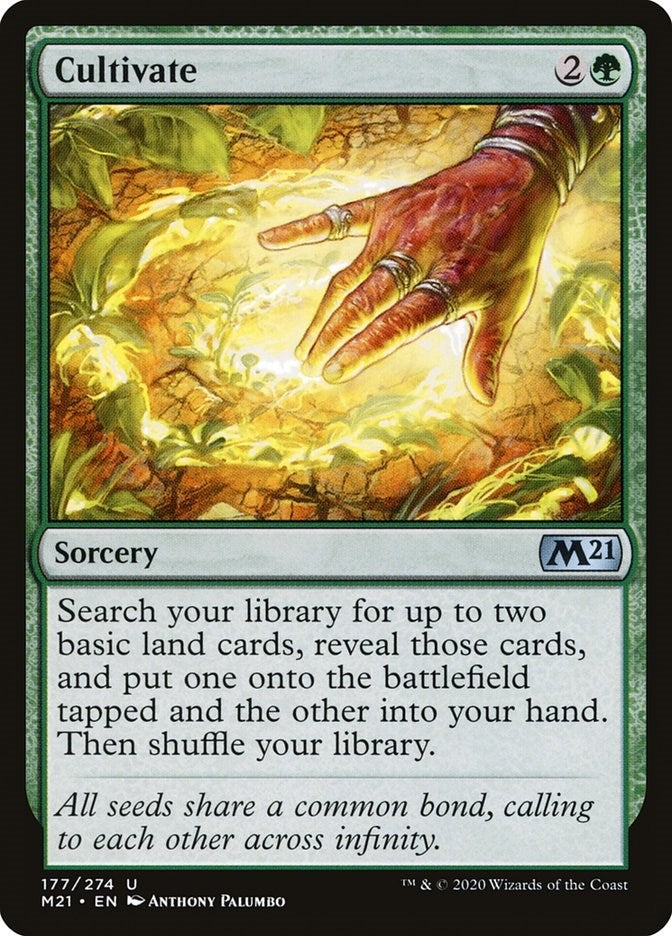 Image for Cultivate (177) (Core Set 2021) - Magic: The Gathering