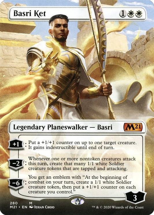 Image for Basri Ket (Borderless) (280) (Core Set 2021) - Magic: The Gathering