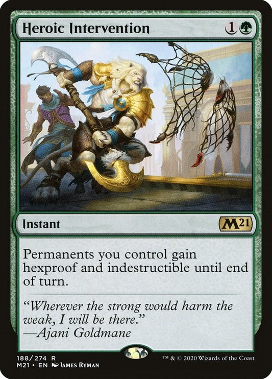 Image for Heroic Intervention (188) (Core Set 2021) - Magic: The Gathering