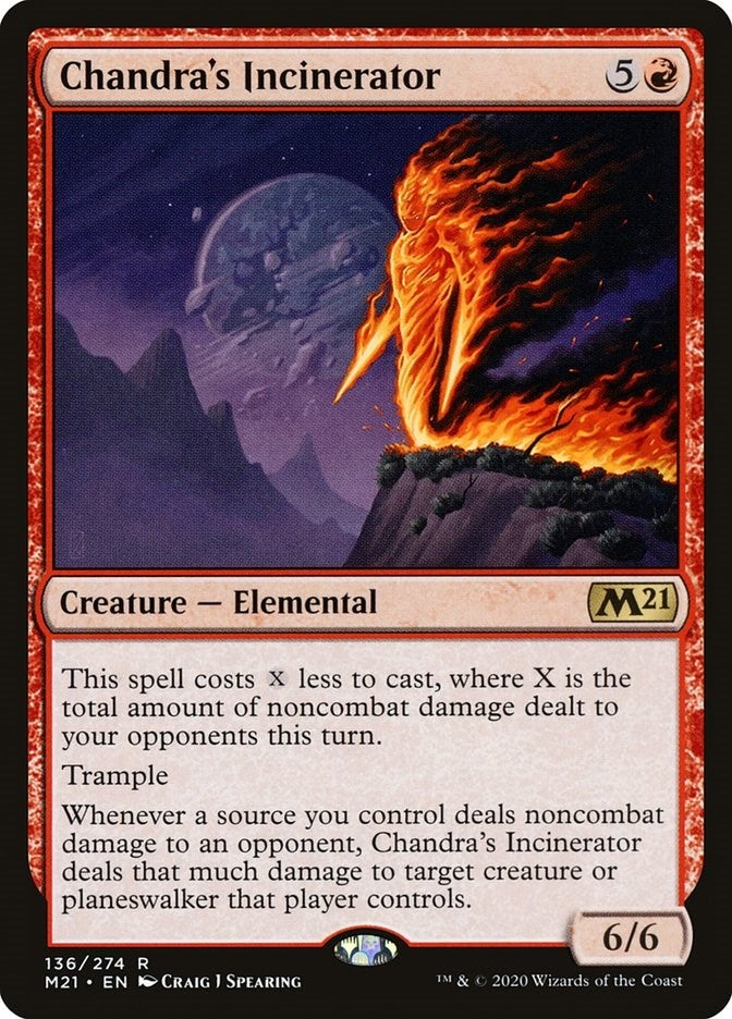 Image for Chandra's Incinerator (136) (Core Set 2021) - Magic: The Gathering
