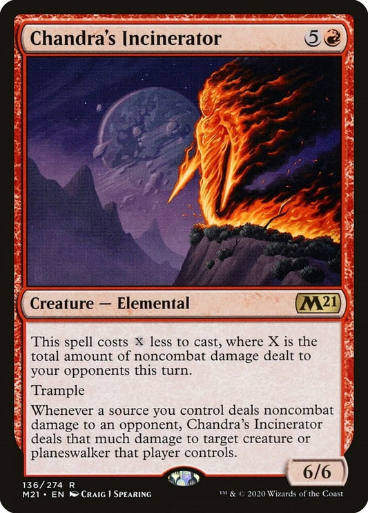 Image for Chandra's Incinerator (136) (Core Set 2021) - Magic: The Gathering