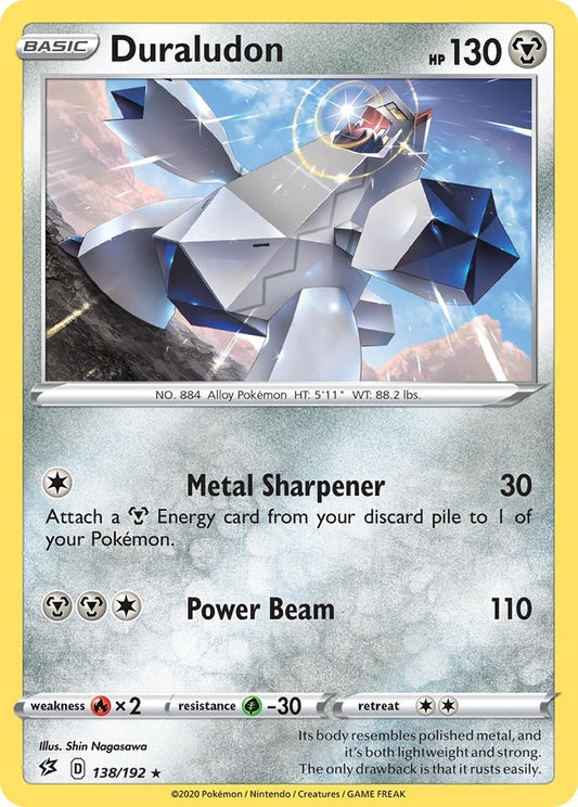 Image for Duraludon - 138/192 (SWSH Rebel Clash) (138/192) (Deck Exclusives) - Pokemon