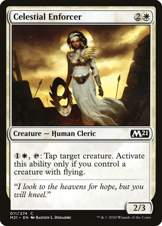 Image for Celestial Enforcer (11) (Core Set 2021) - Magic: The Gathering