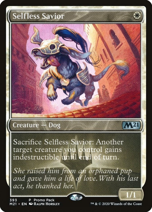 Image for Selfless Savior (393) (Promo Pack: Core Set 2021) - Magic: The Gathering
