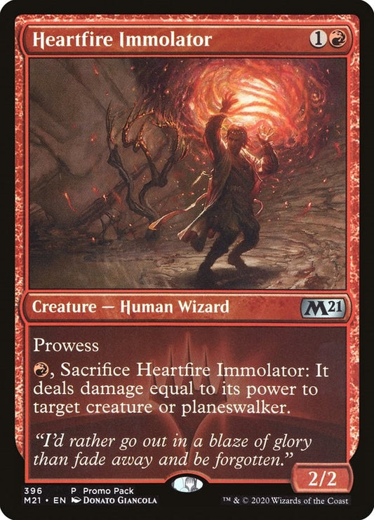 Image for Heartfire Immolator (396) (Promo Pack: Core Set 2021) - Magic: The Gathering