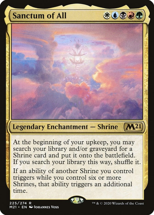 Image for Sanctum of All (225) (Core Set 2021) - Magic: The Gathering