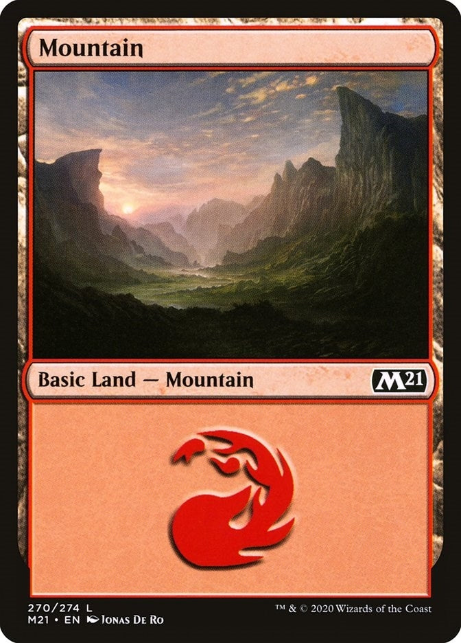 Image for Mountain (270) (270) (Core Set 2021) - Magic: The Gathering