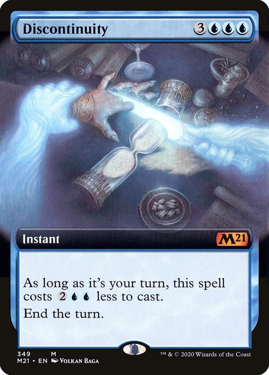 Image for Discontinuity (Extended Art) (349) (Core Set 2021) - Magic: The Gathering