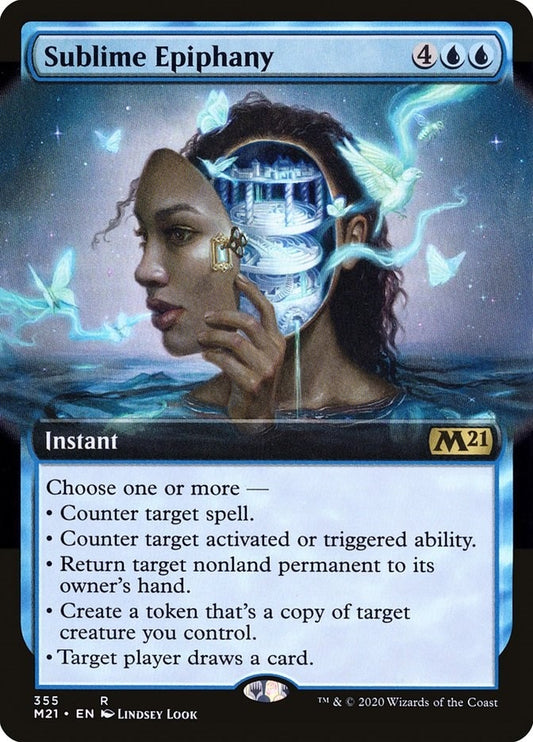 Image for Sublime Epiphany (Extended Art) (355) (Core Set 2021) - Magic: The Gathering