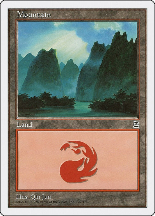 Image for Mountain (177) (177) (Portal Three Kingdoms) - Magic: The Gathering