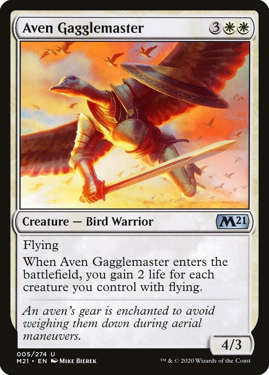 Image for Aven Gagglemaster (5) (Core Set 2021) - Magic: The Gathering