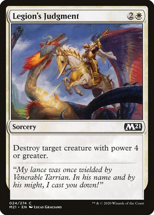 Image for Legion's Judgment (24) (Core Set 2021) - Magic: The Gathering