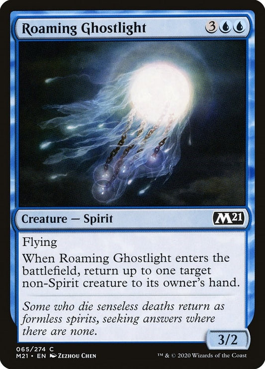 Image for Roaming Ghostlight (65) (Core Set 2021) - Magic: The Gathering