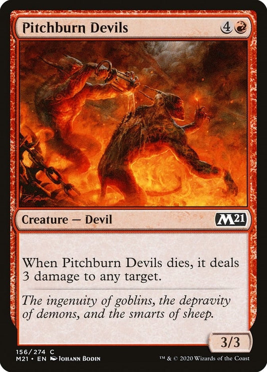 Image for Pitchburn Devils (156) (Core Set 2021) - Magic: The Gathering