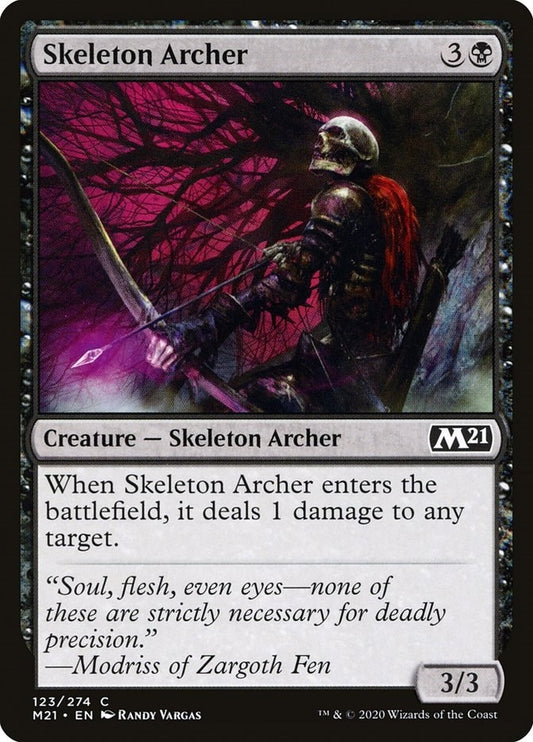 Image for Skeleton Archer (123) (Core Set 2021) - Magic: The Gathering