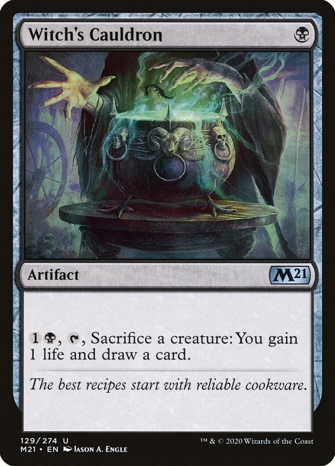 Image for Witch's Cauldron (129) (Core Set 2021) - Magic: The Gathering
