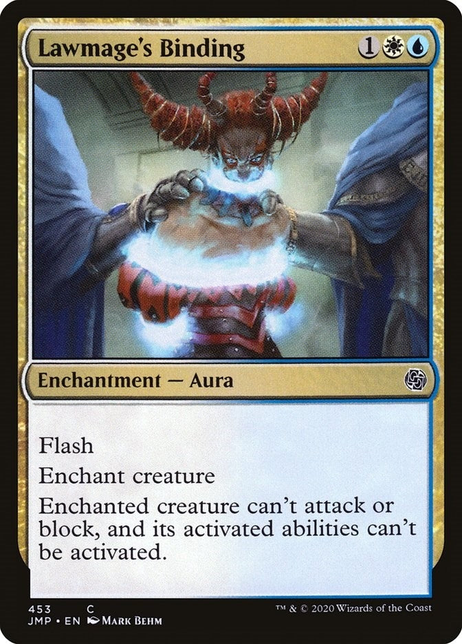 Image for Lawmage's Binding (453) (Jumpstart) - Magic: The Gathering
