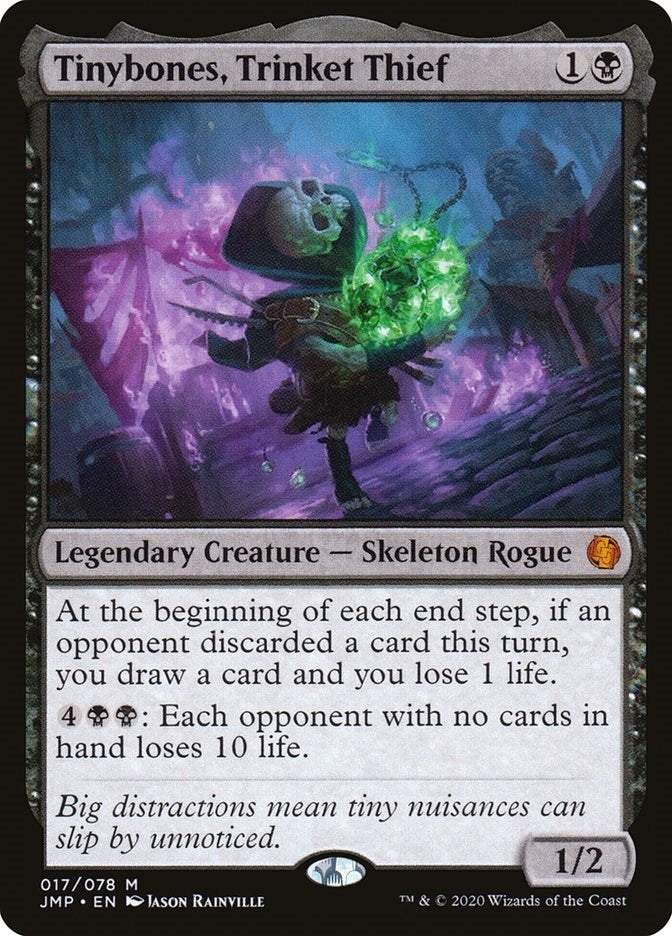 Image for Tinybones, Trinket Thief (17) (Jumpstart) - Magic: The Gathering