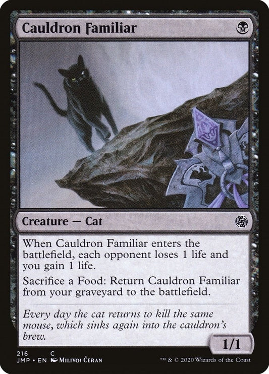 Image for Cauldron Familiar (216) (Jumpstart) - Magic: The Gathering