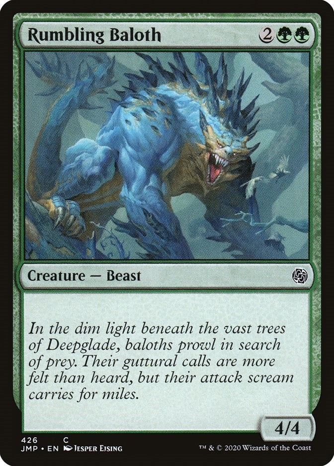 Image for Rumbling Baloth (426) (Jumpstart) - Magic: The Gathering