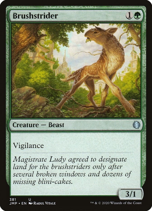 Image for Brushstrider (381) (Jumpstart) - Magic: The Gathering