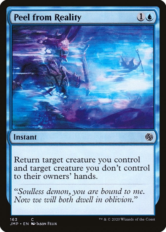 Image for Peel from Reality (163) (Jumpstart) - Magic: The Gathering