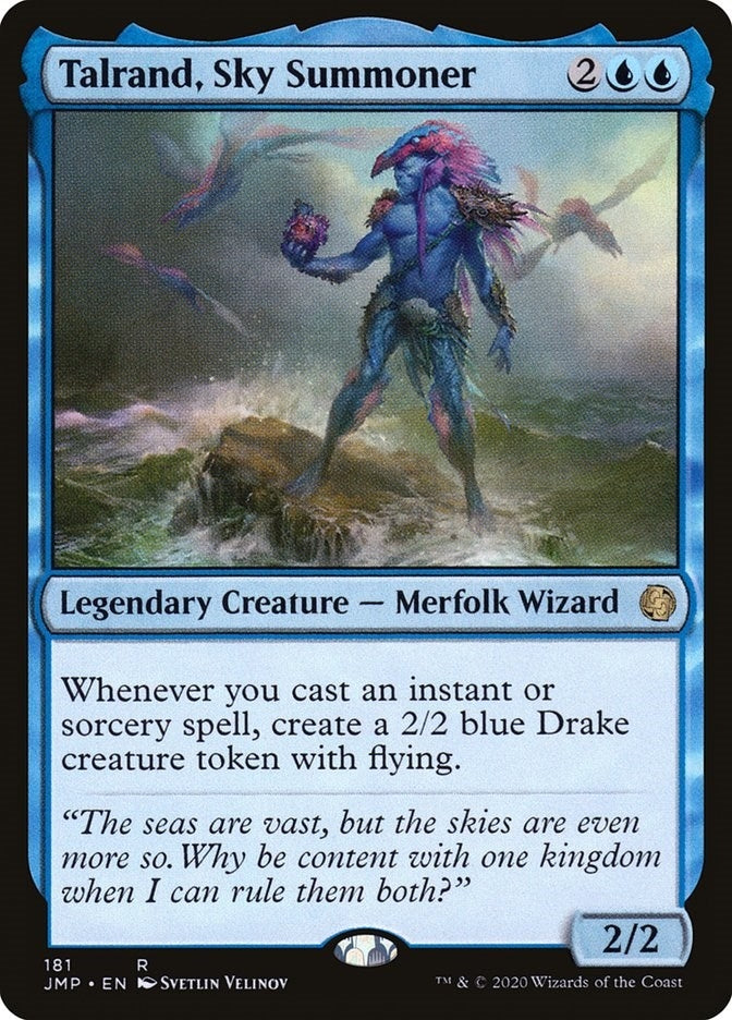 Image for Talrand, Sky Summoner (181) (Jumpstart) - Magic: The Gathering