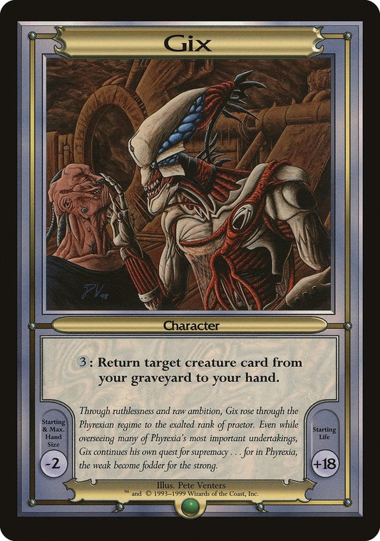 Image for Gix (Oversize) (Vanguard) - Magic: The Gathering