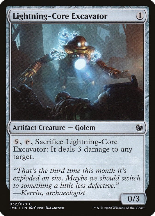Image for Lightning-Core Excavator (32) (Jumpstart) - Magic: The Gathering