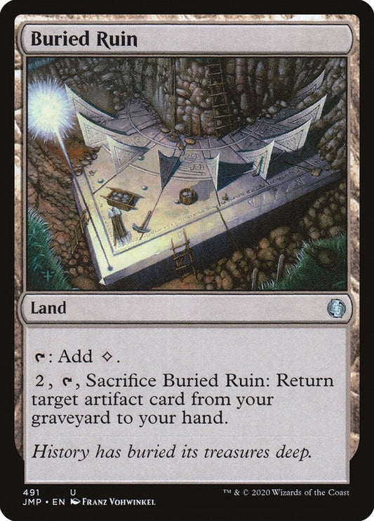 Image for Buried Ruin (491) (Jumpstart) - Magic: The Gathering