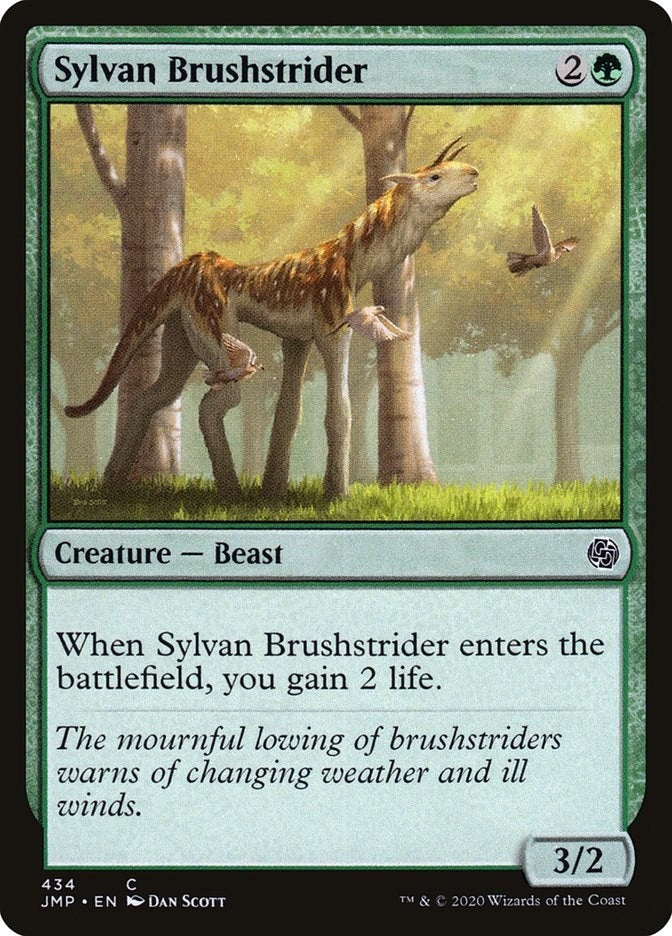 Image for Sylvan Brushstrider (434) (Jumpstart) - Magic: The Gathering