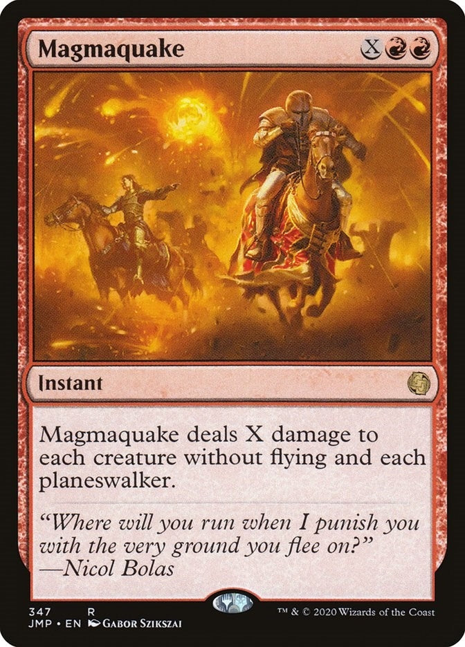 Image for Magmaquake (347) (Jumpstart) - Magic: The Gathering