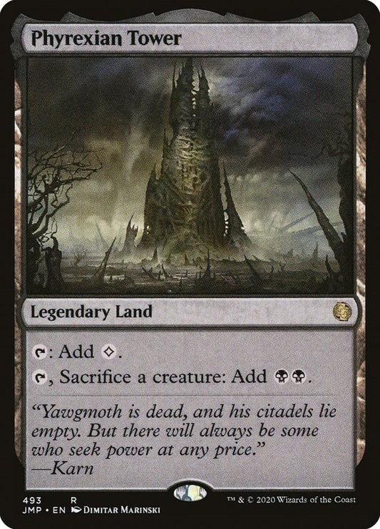 Image for Phyrexian Tower (493) (Jumpstart) - Magic: The Gathering