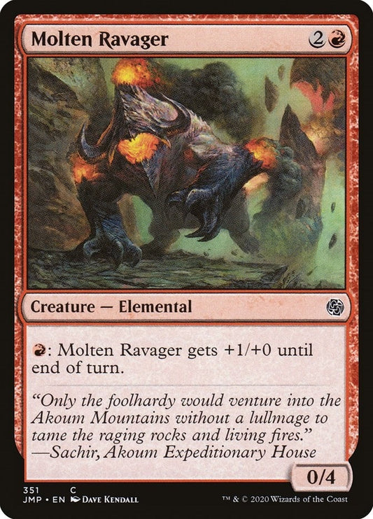 Image for Molten Ravager (351) (Jumpstart) - Magic: The Gathering