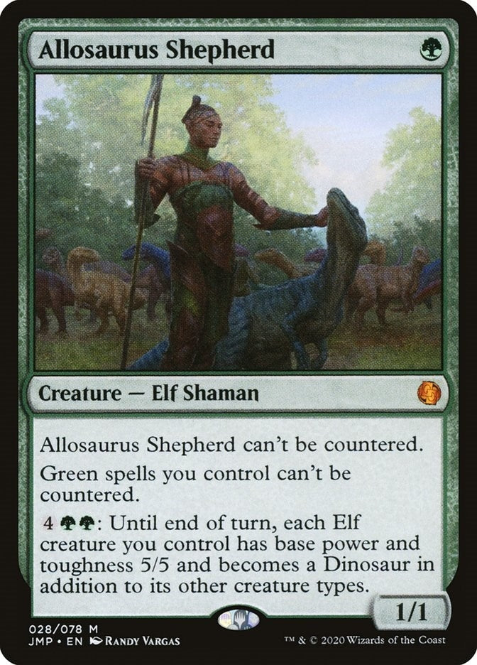 Image for Allosaurus Shepherd (28) (Jumpstart) - Magic: The Gathering