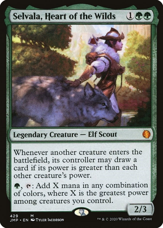 Image for Selvala, Heart of the Wilds (429) (Jumpstart) - Magic: The Gathering